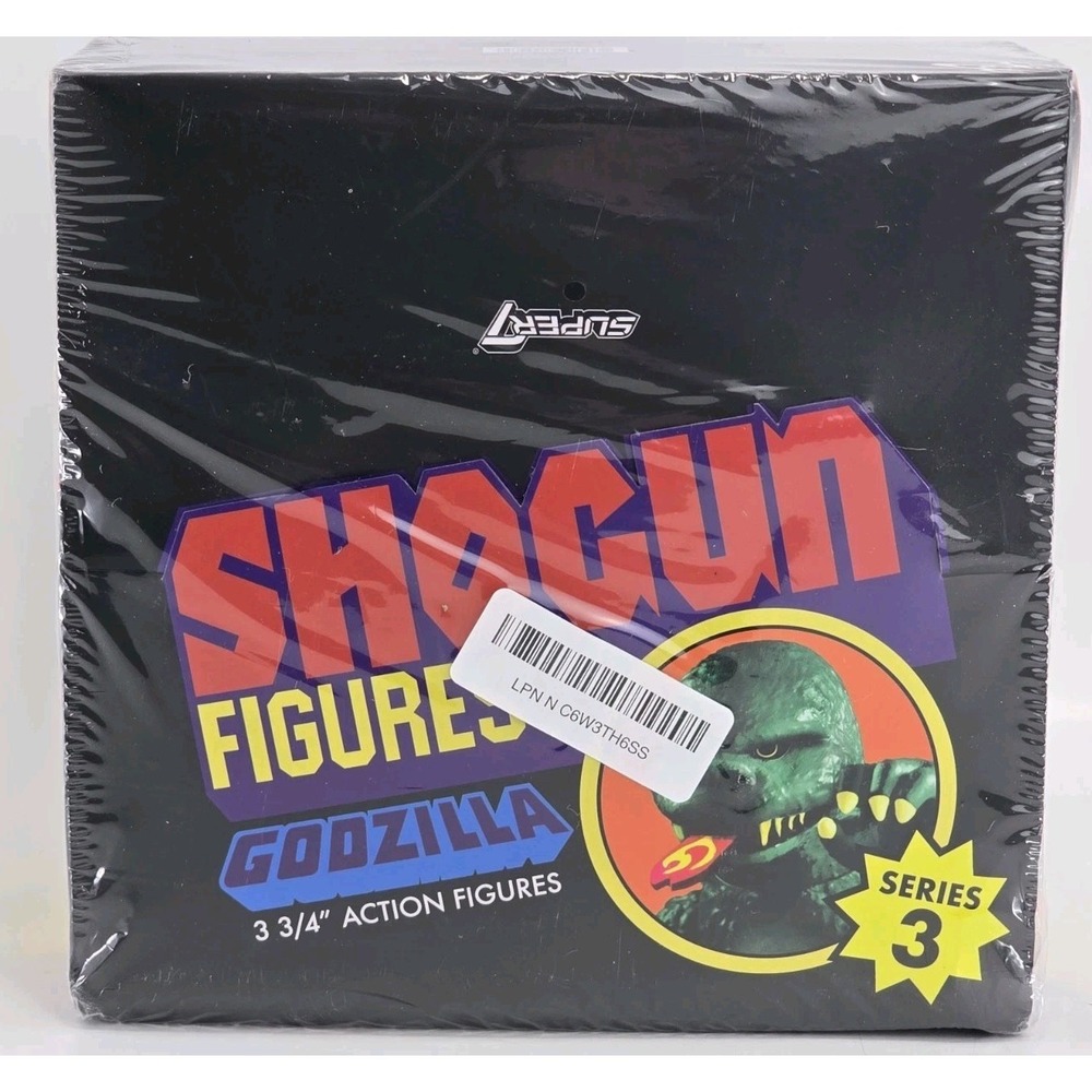 NEW Super7 Toho Shogun Godzilla Blind Box Flat 12 Pack Series 3 Toy Figure 3.75"